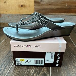Bandolino Women's Black Sandals